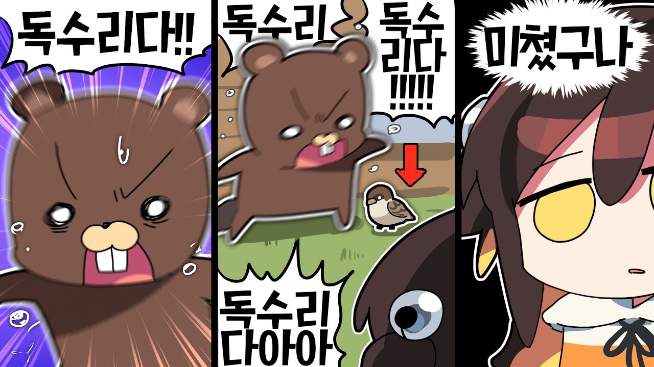【 탬탬버린 】 - 아니야 그건 독수리가 아니라 참새야....