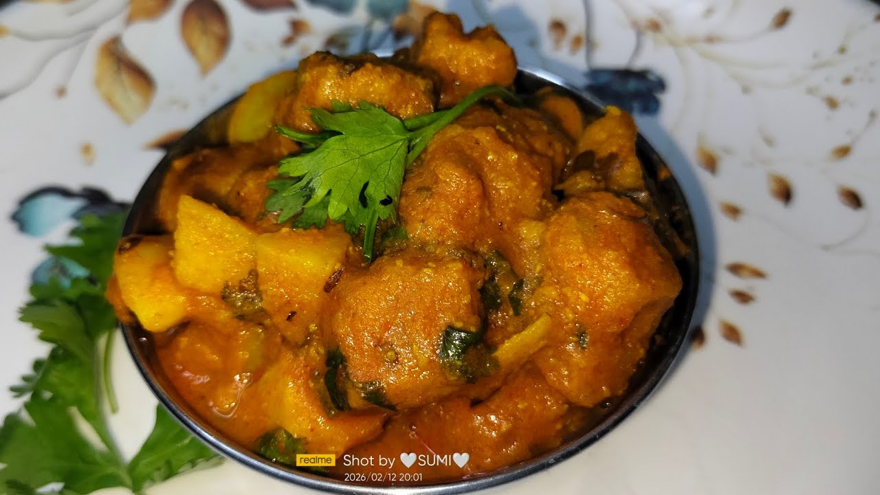 Soyabean curry //ସୋୟା ବଡ଼ି ତରକାରୀ//very tasty Recipe #Desi food #cooking video#easy Recipe.....😋😋 