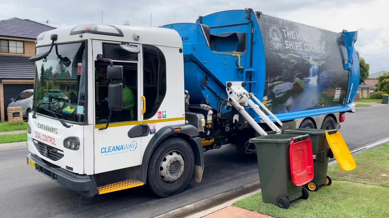 Blacktown Recycling Truck SL01105 Hills Shire Truck