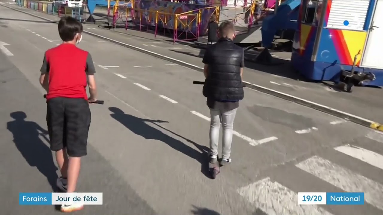 Sujet fr3 fête foraine 2021 à Oye-Plage