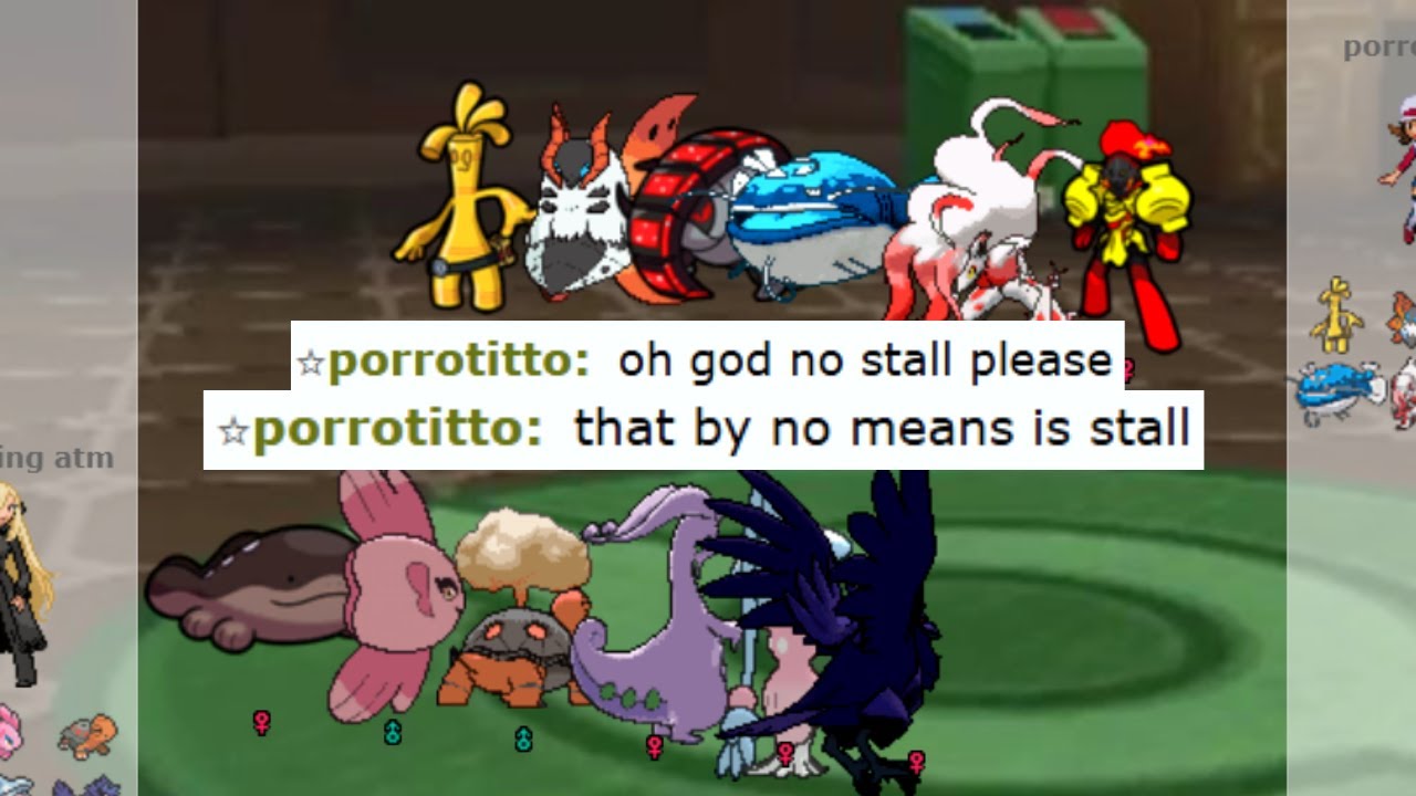 WHEN YOU TROLL WITH FAKE STALL ON POKEMON SHOWDOWN !!