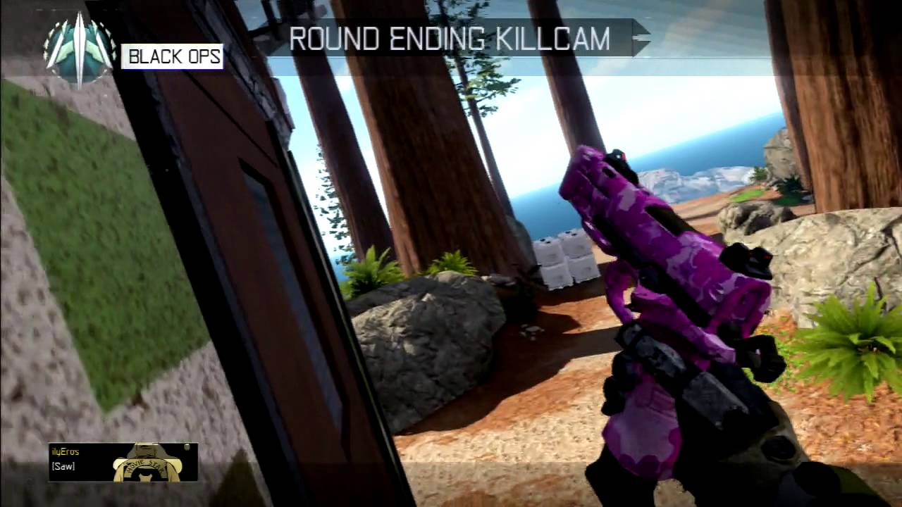 Insane BO3 1800 cross map wall run on redwood!