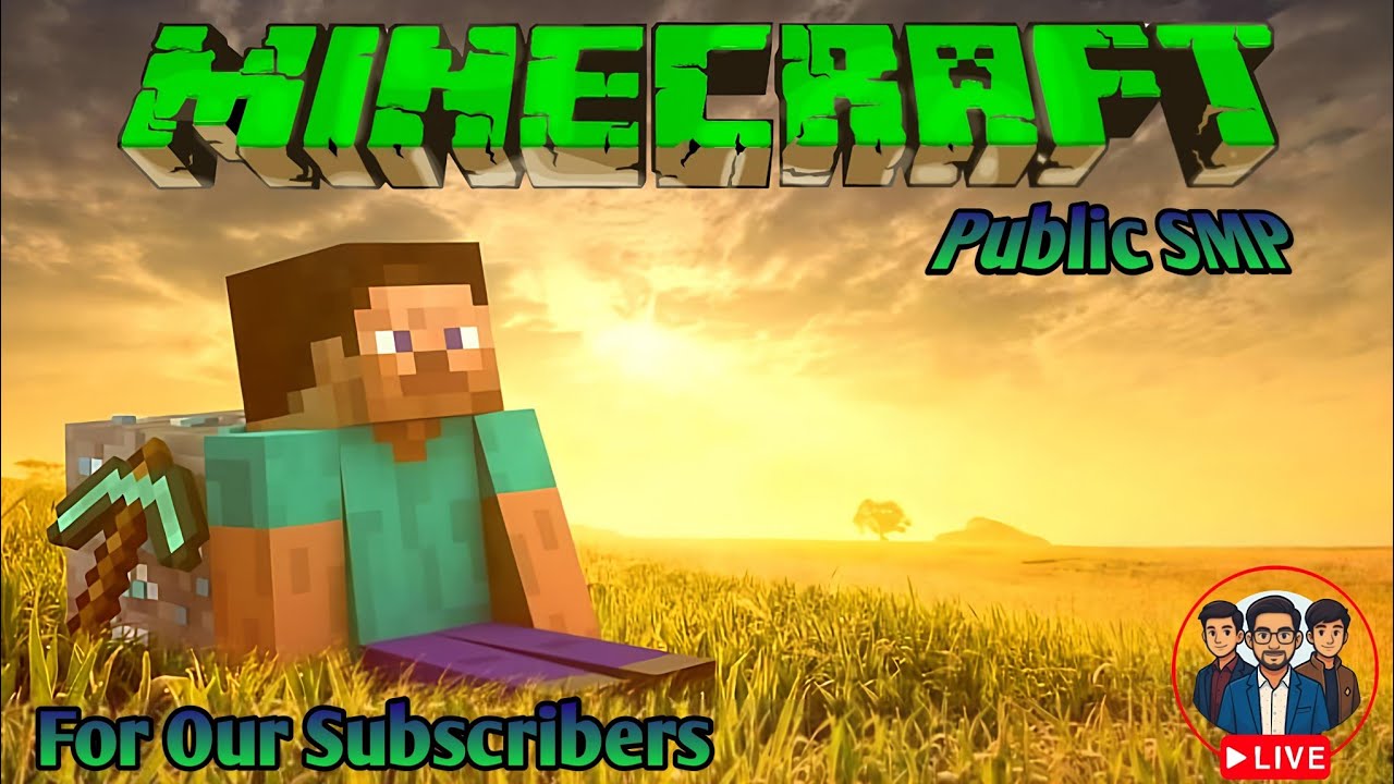 🔴 Minecraft Live | PUBLIC SERVER | Join & Play with Us 🌍🔥