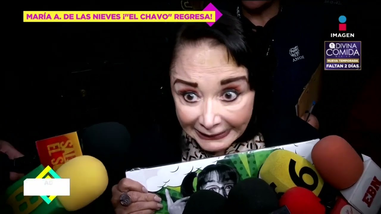 ¡Ma. Antonieta de las Nieves ya NO quiere hablar de Florinda Meza y DEFIENDE a Carlos Villagran!