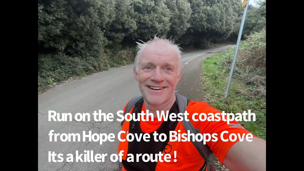 Run along the South West coastpath from Beacon Cove to Priests Cove in Torbay