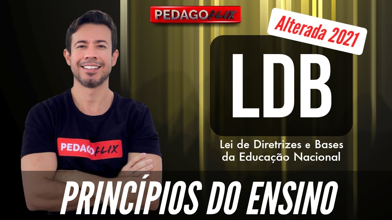 LDB ATUALIZADA - PRINCÍPIOS DO ENSINO