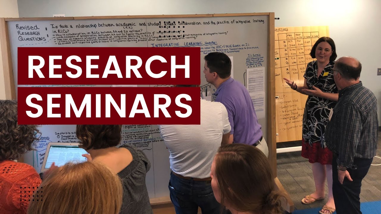 Center for Engaged Learning Research Seminars