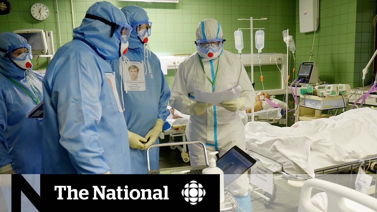 Inside a Russian hospital struggling with COVID-19 cases