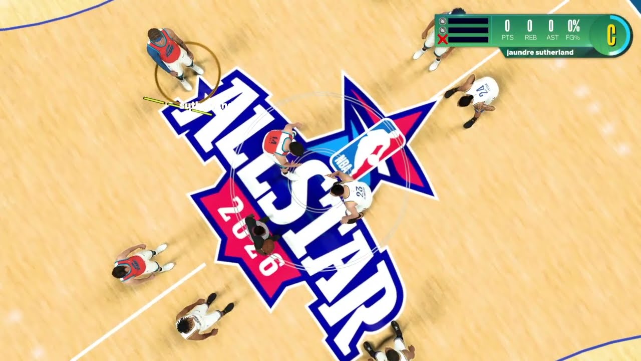NBA 2K25 ALL STARS MATCH 