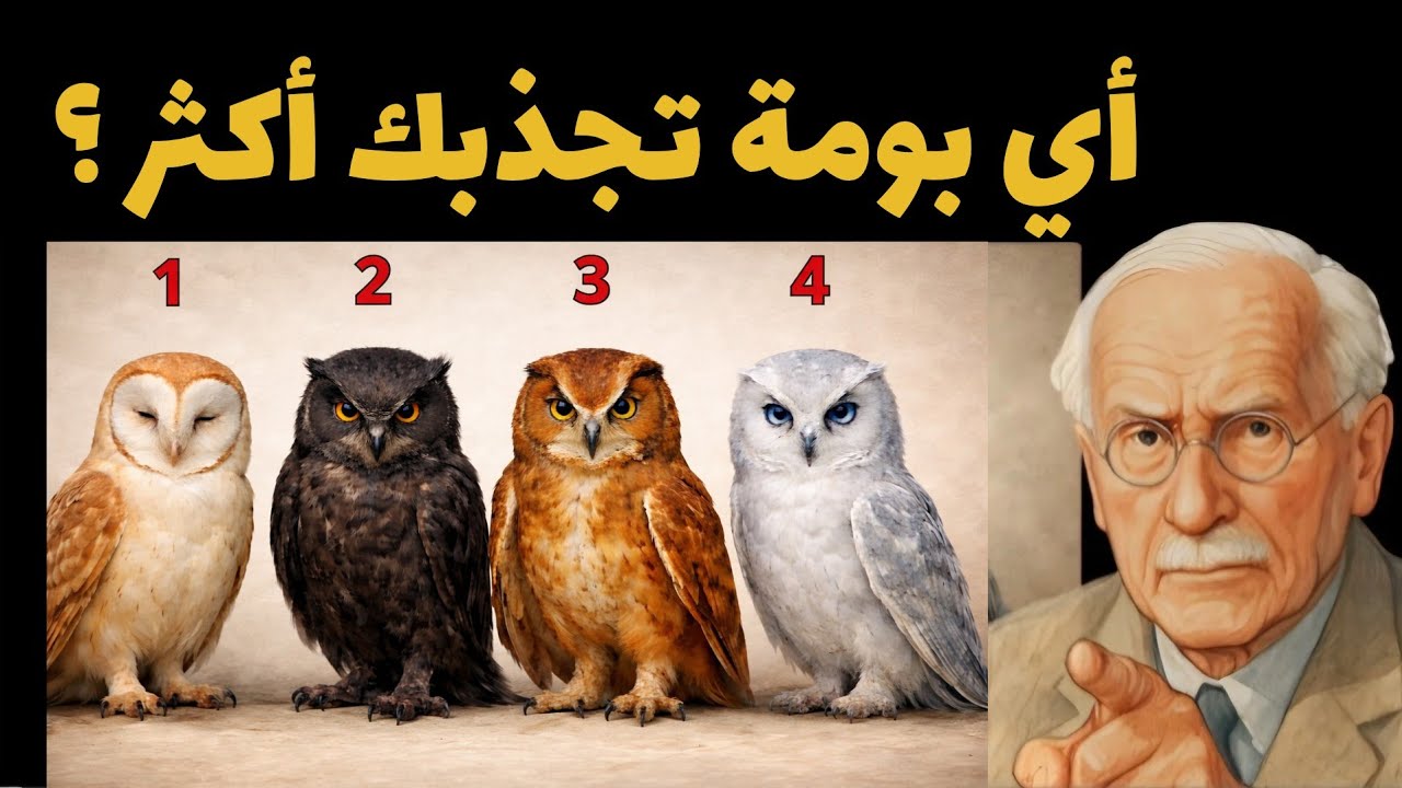 هذا الاختبار النفسي سيخبرك من أنت فعلا | 🦉 اختر بومة واحدة واكتشف شخصيتك الحقيقية - كارل يونغ