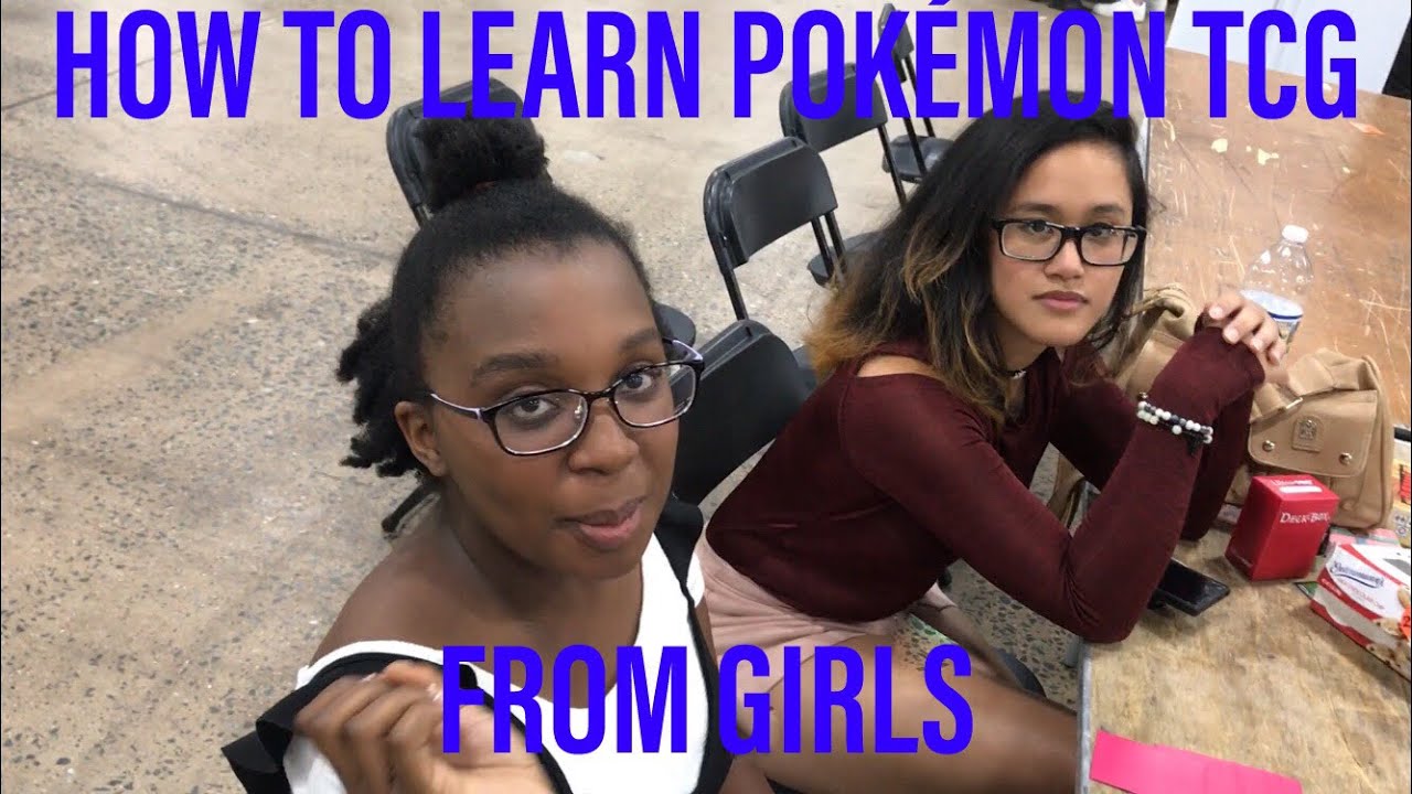 Learning Pokemon TCG from Girls (I have no idea how to play...)