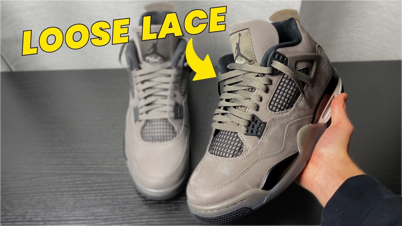 Tutorial: How To Loose Lace Jordan 4