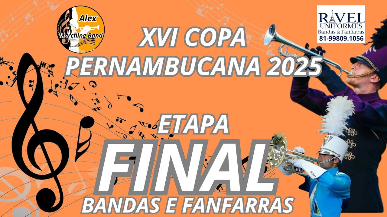 Etapa Final da XVI Copa Pernambucana de Bandas e Fanfarras 2025 | Recife - Pe.