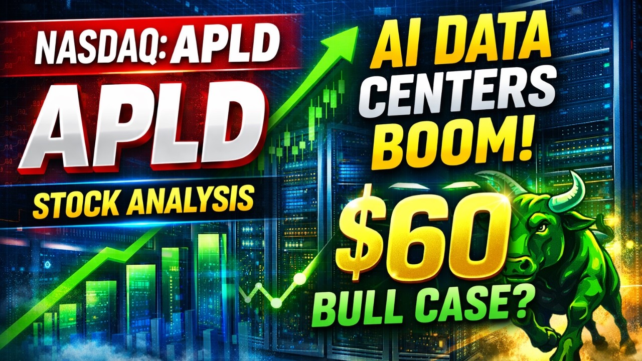 APLD Stock Analysis | AI Data Centers Boom & $60 Bull Case Explained
