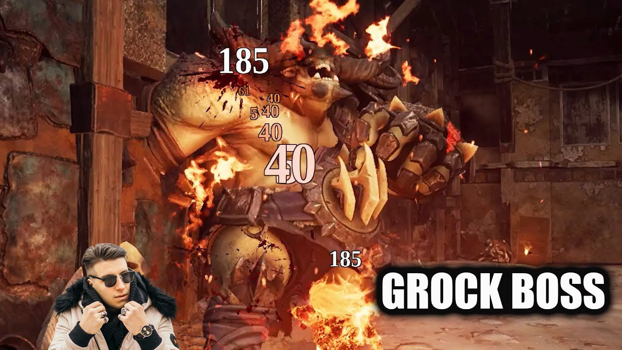 DARKSIDERS 3 - The Grock Boss Fight (Ps5 Gameplay 2023) Blublu Gaming Channel