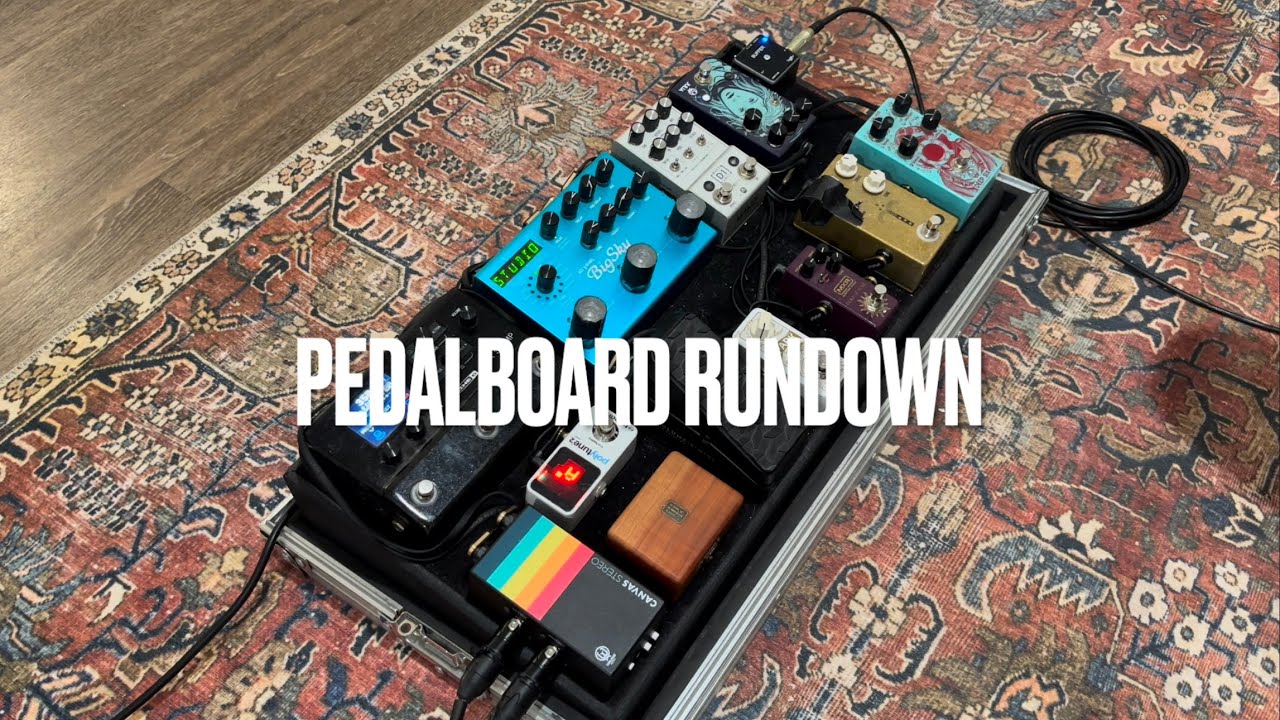 Worship Pedalboard Rundown - 2025