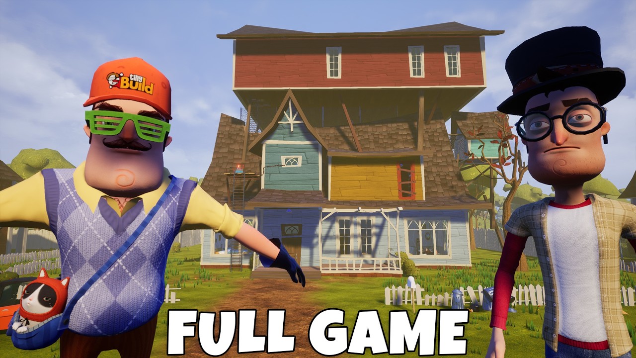 Hello Neighbor - Kuzbass Neighbor | Full Game Walkthrough