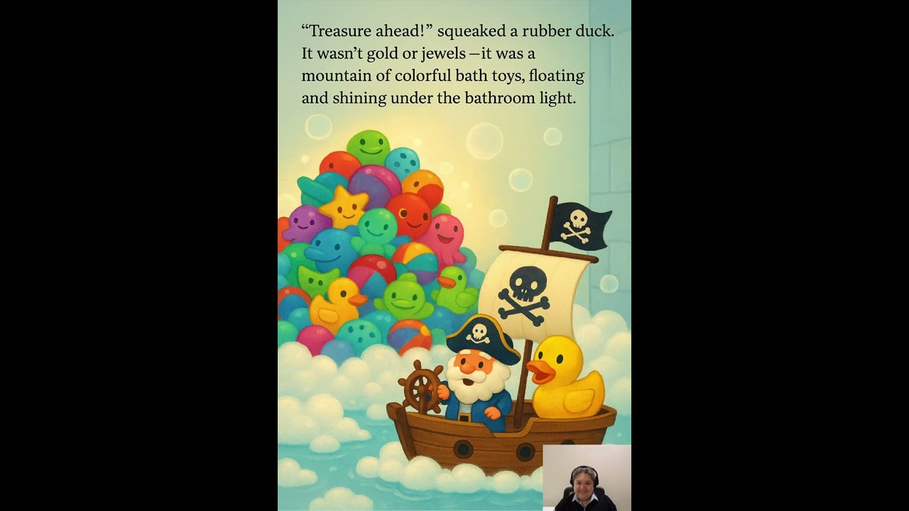 Children's Picture Books Reading Aloud: Captain Bubblebeard