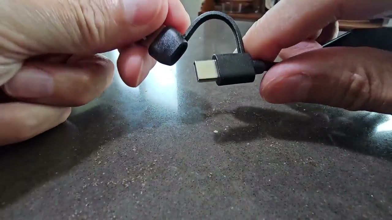 Lector de DNI Electr&oacute;nico USB A y USB C Lector, Lector de DNIe plegable y portable