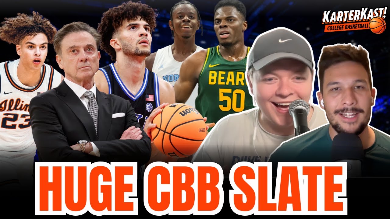 The Curse of the G-Leaguers | Darryn Peterson Drama | MASSIVE CBB Weekend Slate | KarterKast CBB