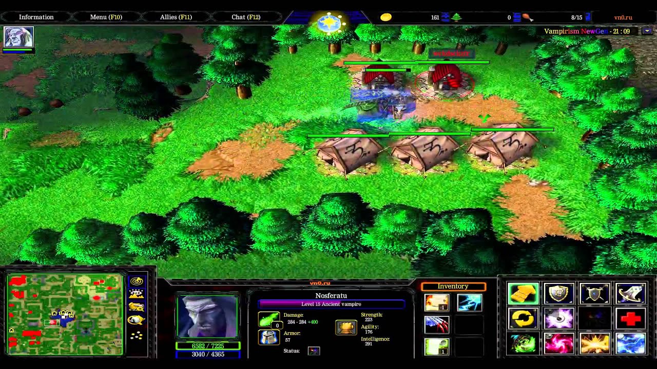 Dread играет в WC3 Vampirism. Стрим 9.02.2014 #5