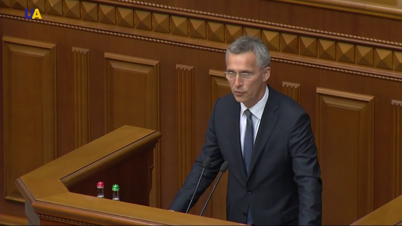 NATO General Secretary Speaks In Support of Ukrainian Sovereignty