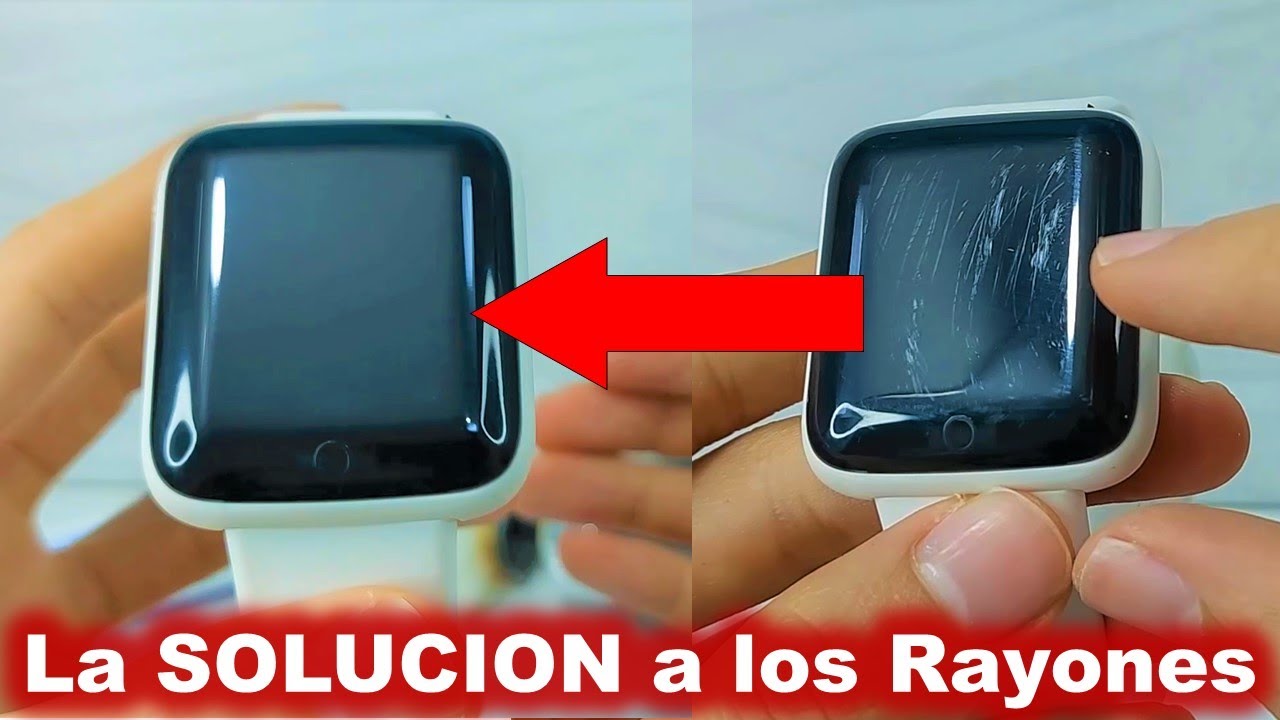 COMO QUITAR RAYONES DE UN RELOJ INTELIGENTE
