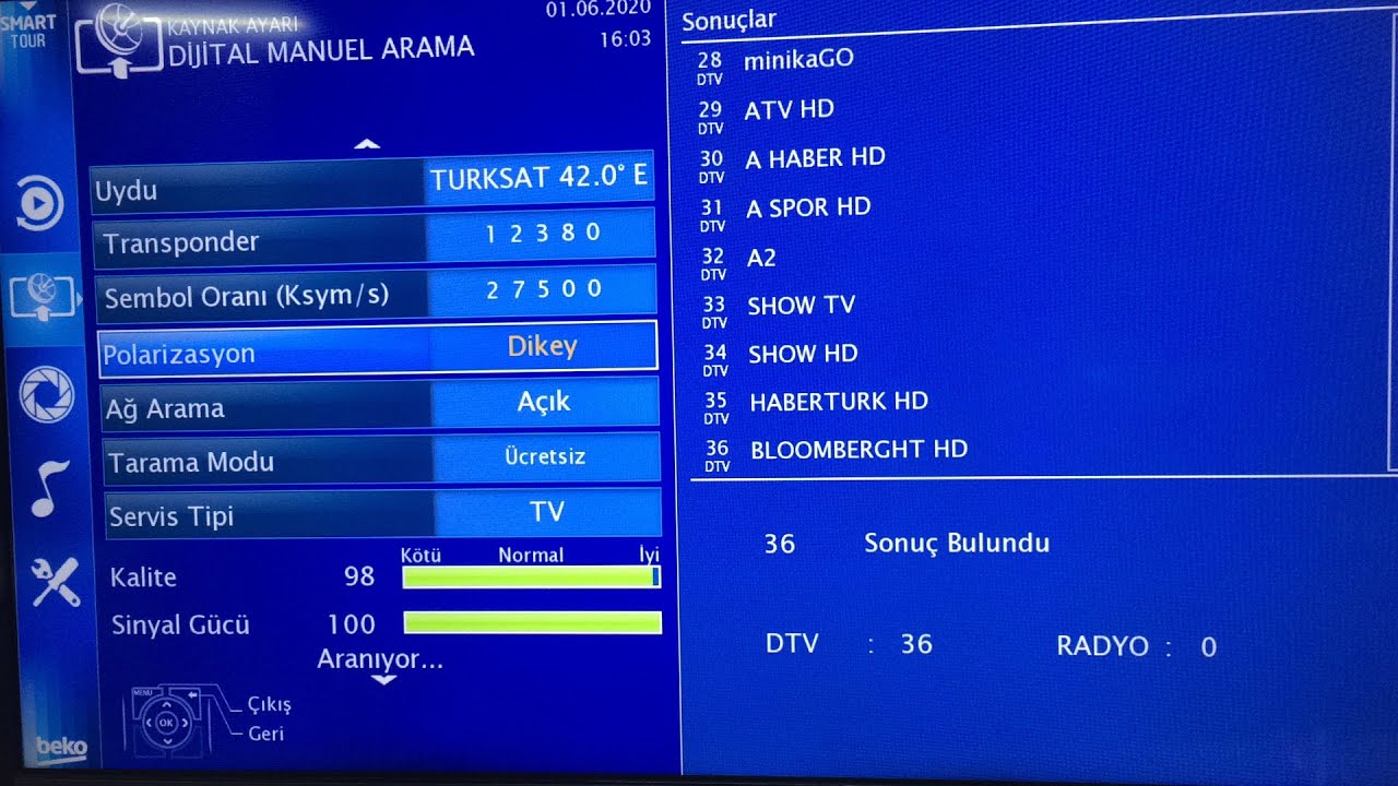 Arçelik Beko grubu kanal arama ve taşıma