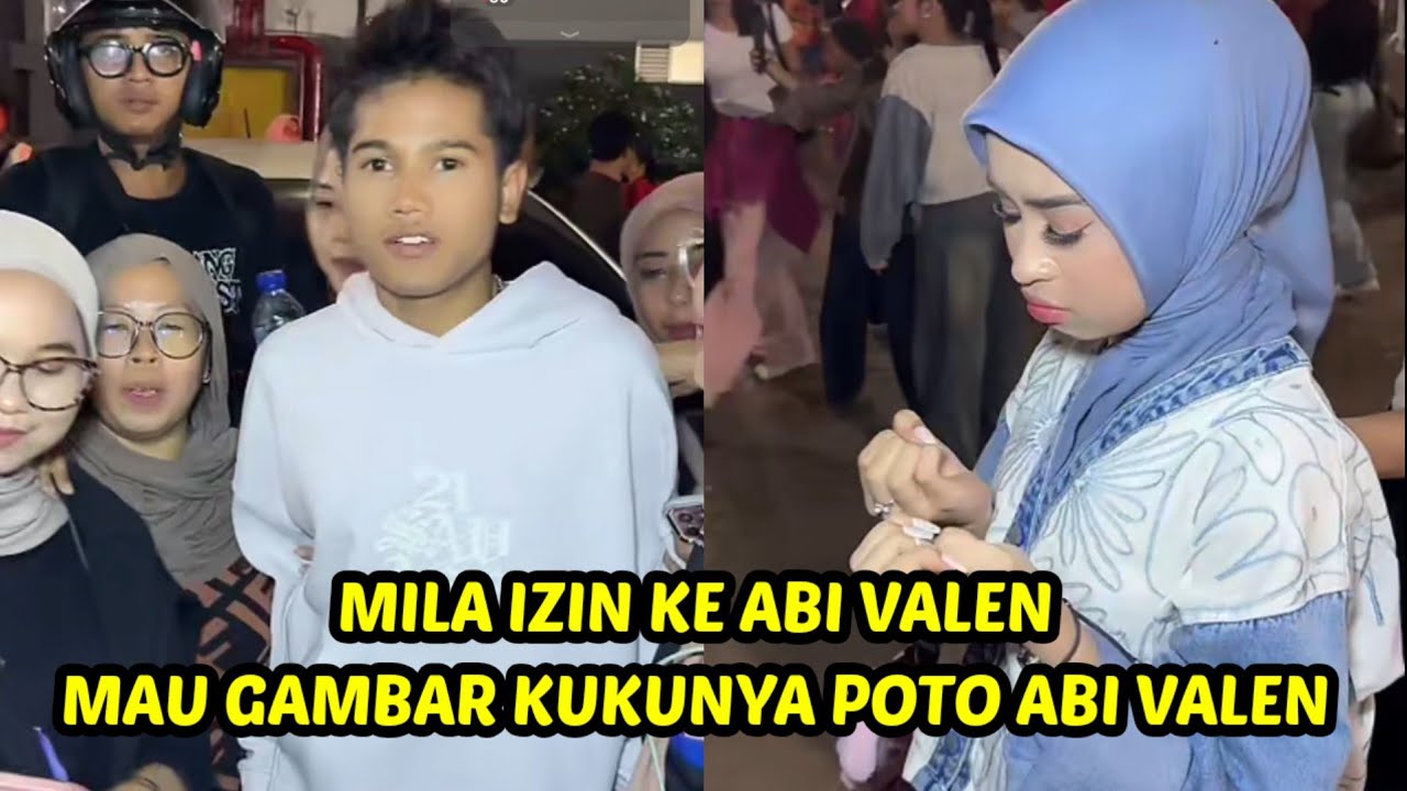 Mila izin ke abi valen mau gambar kukunya poto valen
