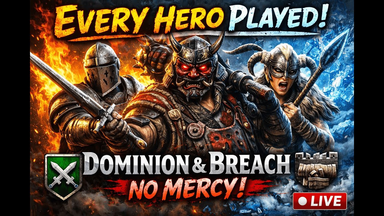 Every Hero Gets Work Tonight | For Honor Live