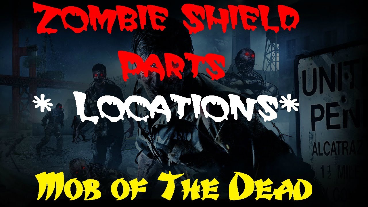 Black Ops 2 MOTD Zombies: Zombie Shield Locations