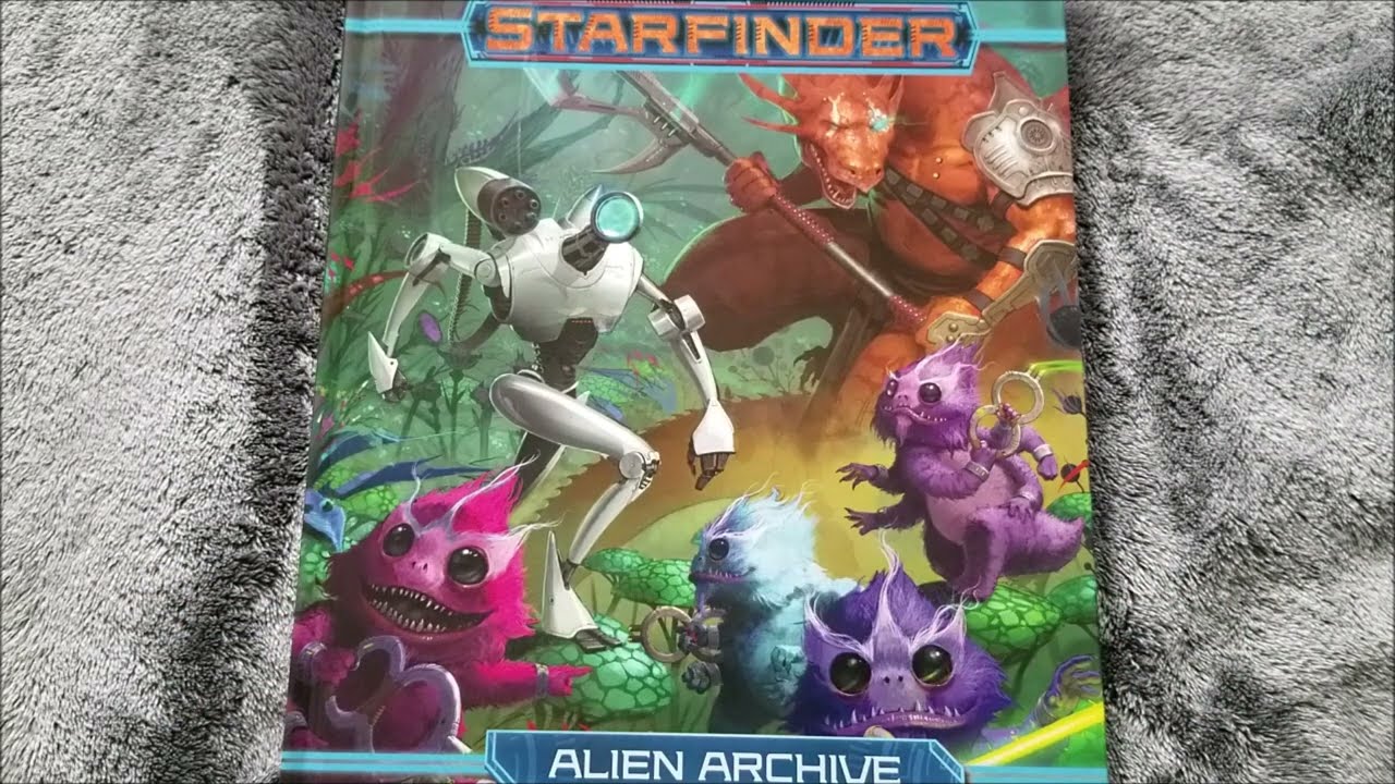 Monster Books Episode 21, Starfinder; Alien Archive