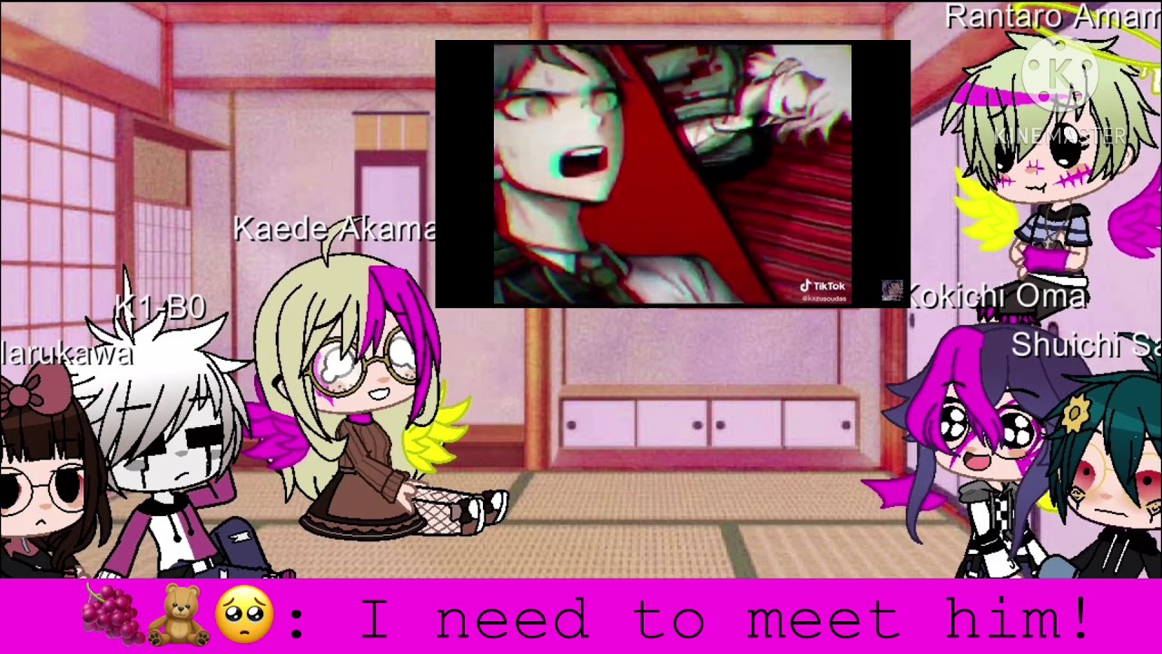 |Danganronpa V3 react to Kokichi edits|No part 2 sorry😅|