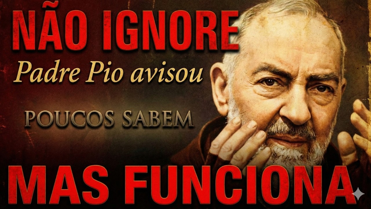 PADRE PIO: REZE ISSO por 1 MINUTO e o DINHEIRO Chega HOJE! (O EFATÁ Proibido)