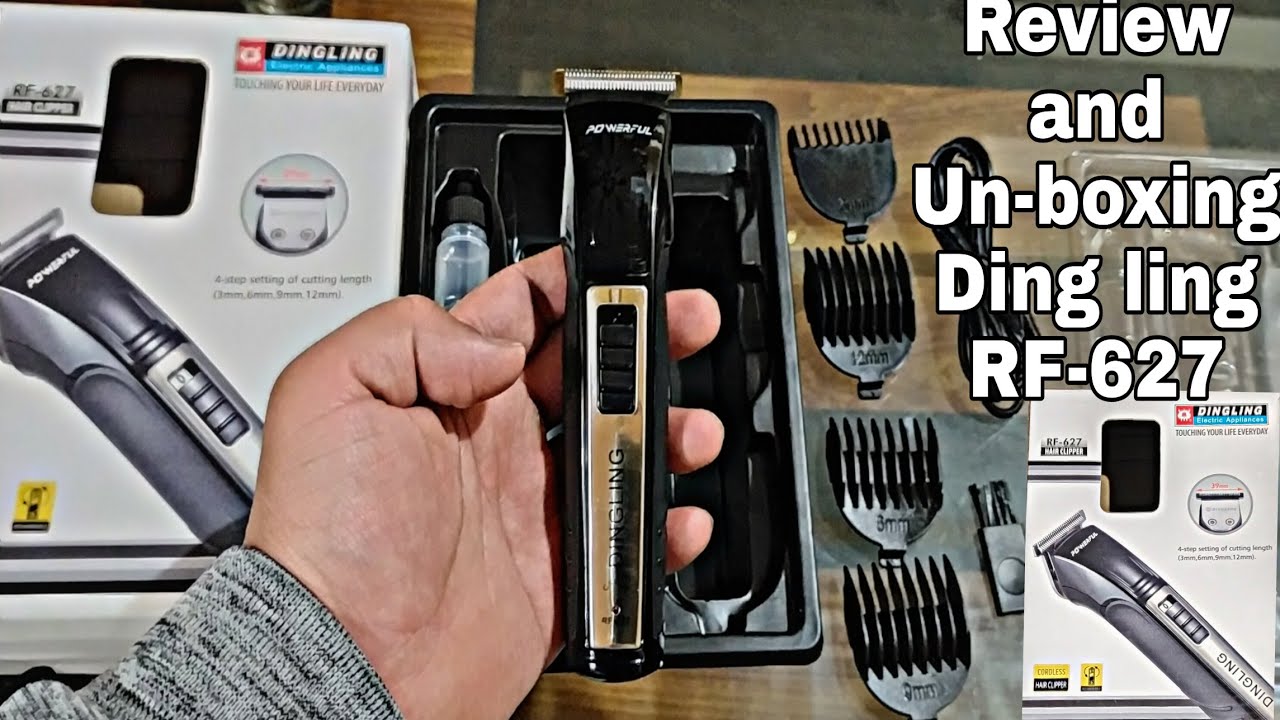 Dingling Rf-627 Best trimmer Review un-boxing