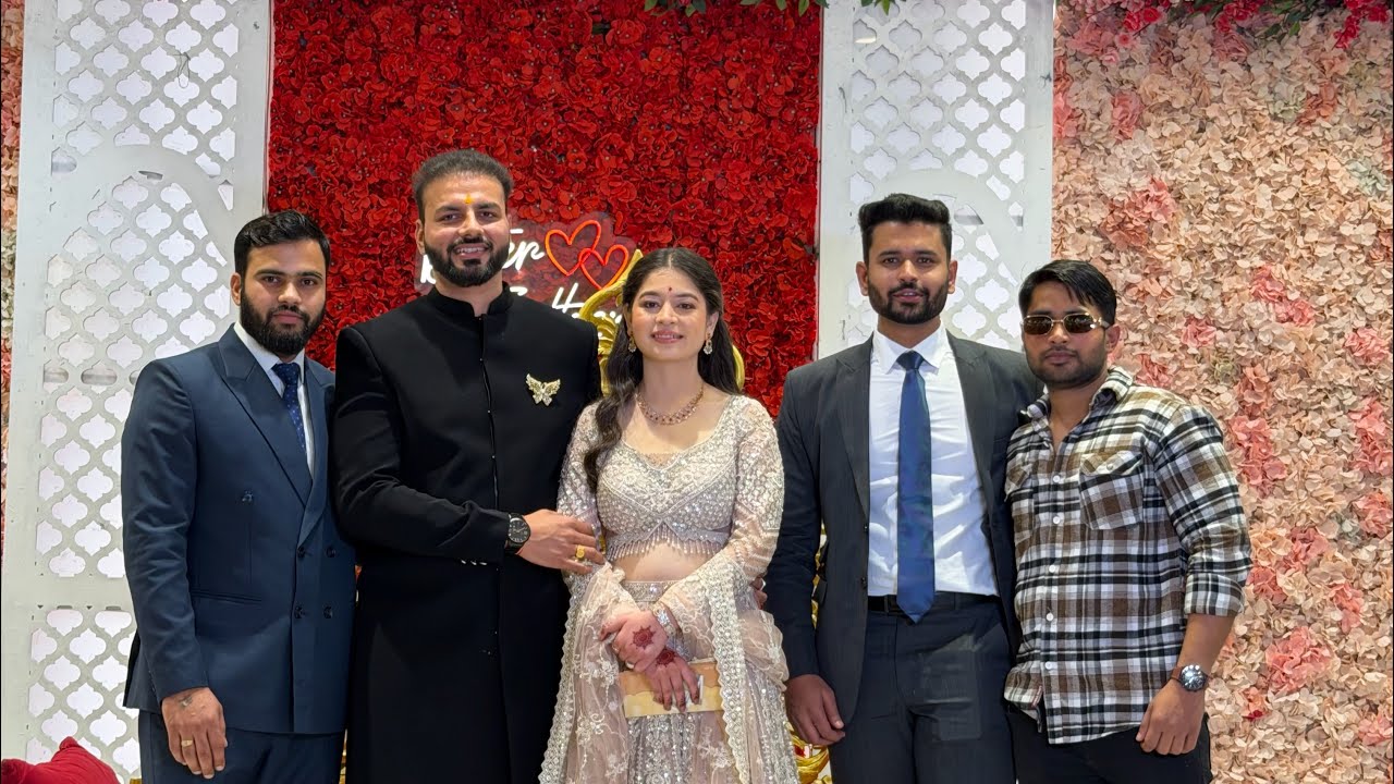 Rahul Ki Engagement ❤️ Ye bhi permanent booked ab💍💕