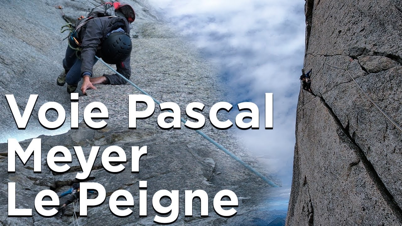 Voie Pascal Meyer Aiguille du Peigne Aiguilles de Chamonix Mont-Blanc montagne escalade alpinisme