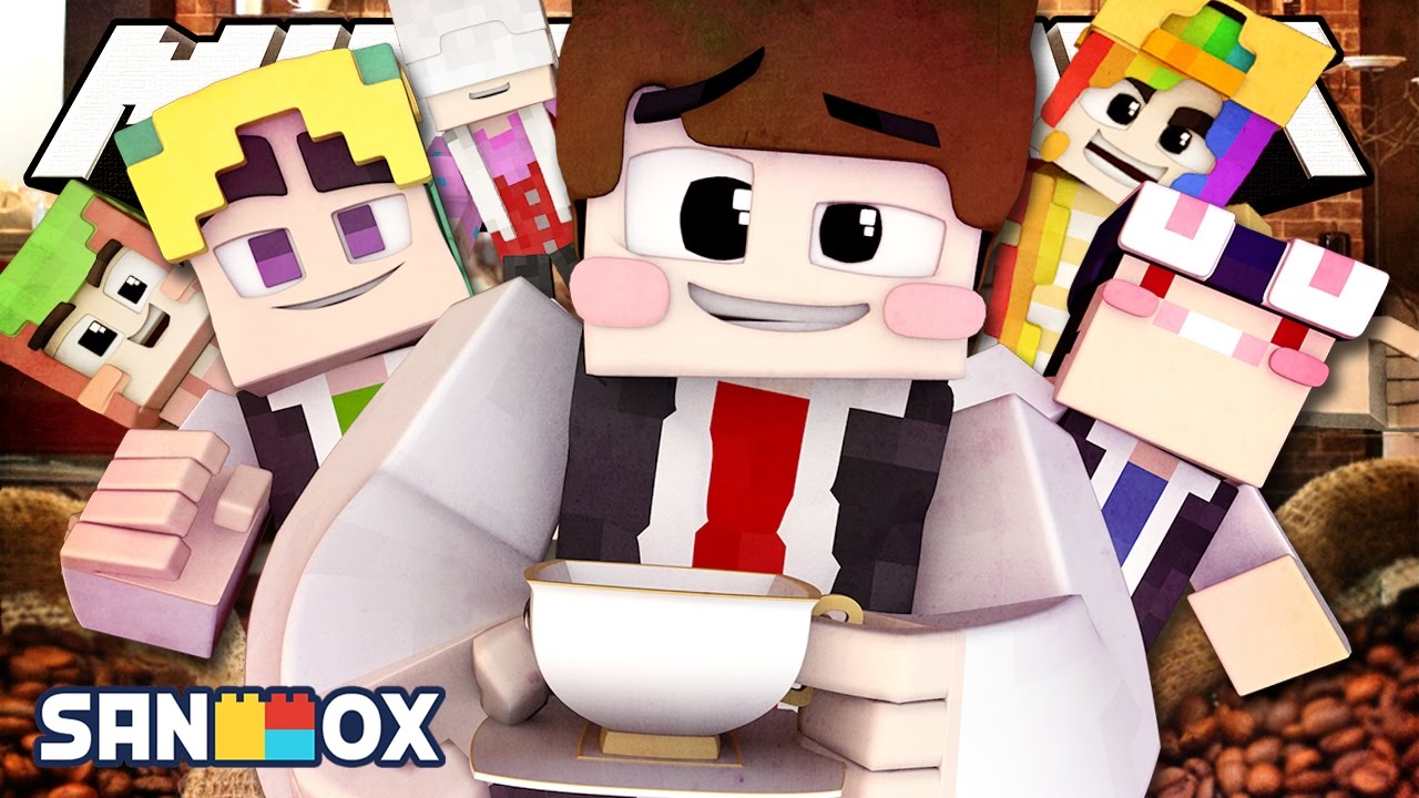 바리스타 도티와 핵진상 손님들...ㅠ [도티 바리스타가 되다: 마인크래프트 상황극] Minecraft - Roleplay - [도티]