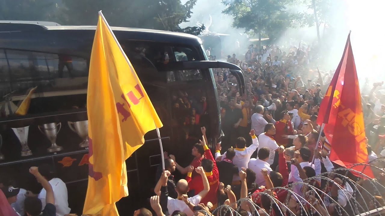 Galatasaray derbiye böyle uğurlandı!