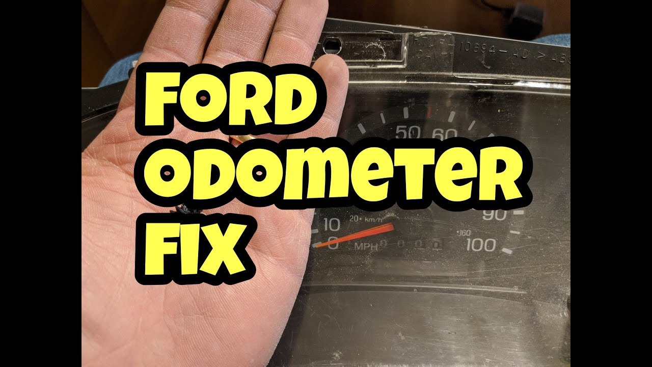 Easy Ford odometer fix