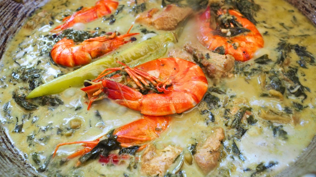HOW TO COOK THE CREAMY LAING RECIPE