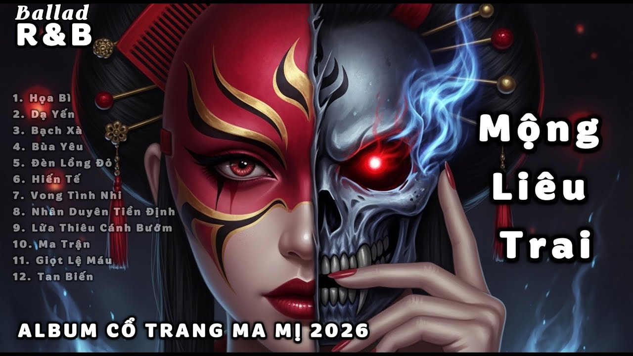 MỘNG LIÊU TRAI (Full Album) - Khi Yêu Tinh Biết Khóc | Asian Dark R&B Mix 🌑