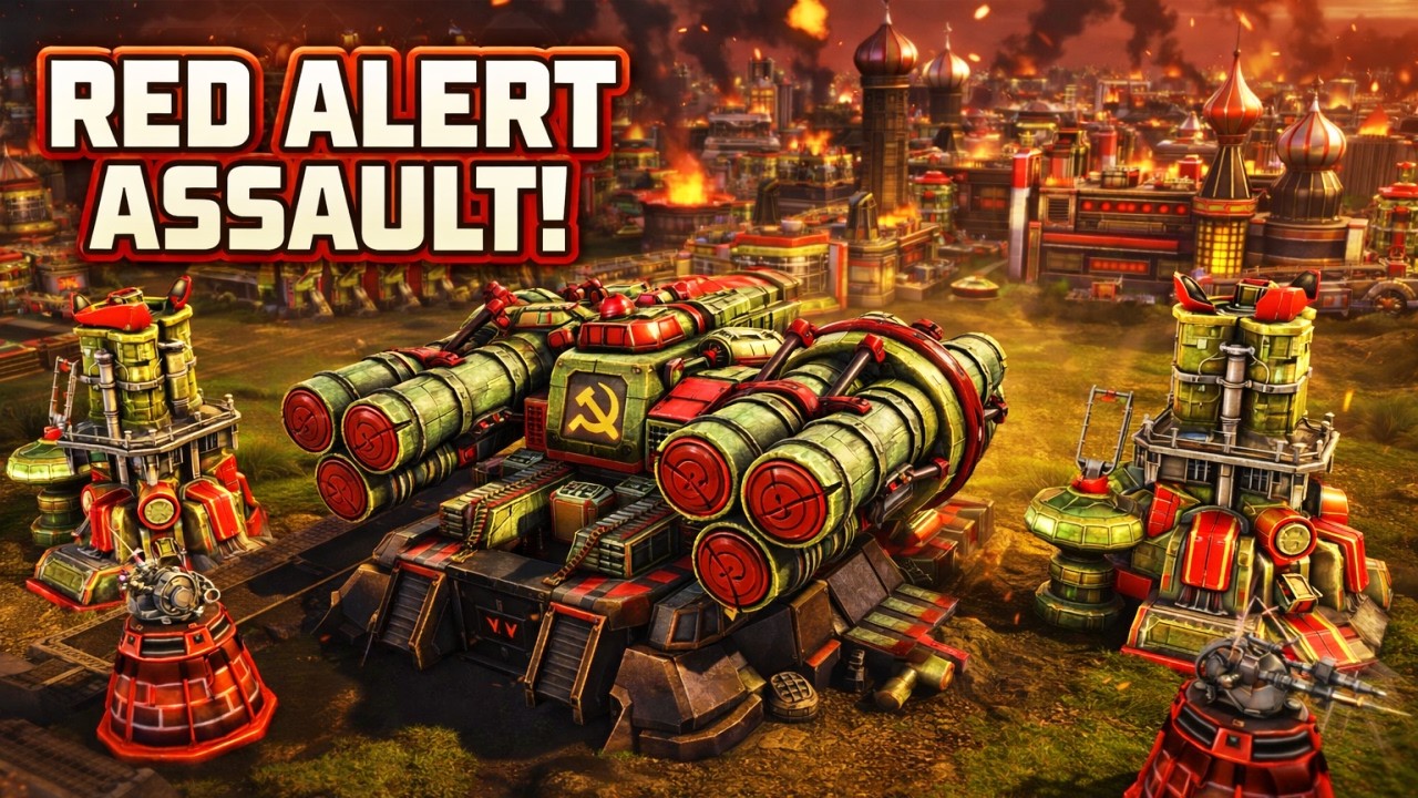 Command & Conquer Red Alert 3 | Мод Corona – Пробуждение советских боевых машин