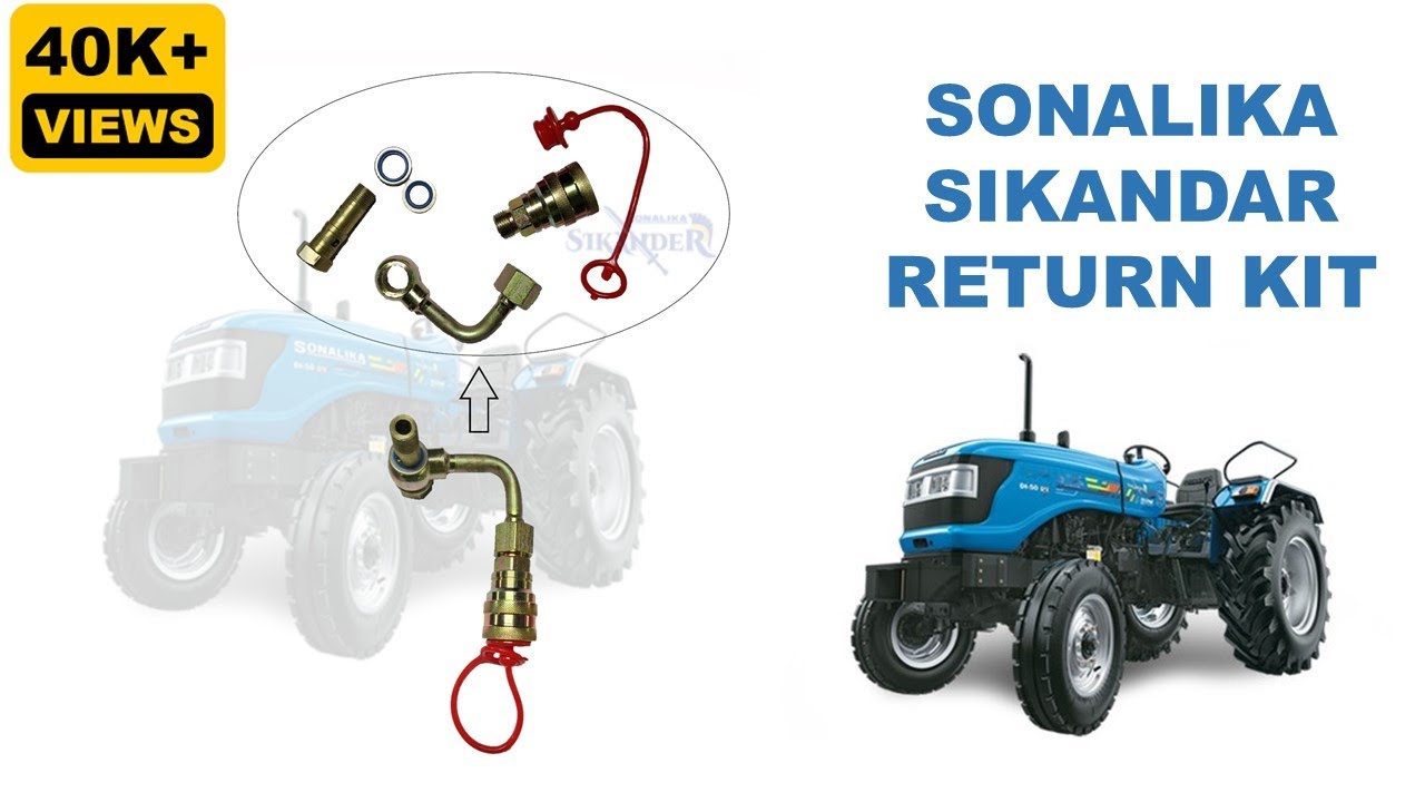Sonalika Sikander Tractor Series Type Return Kit Fitting Video