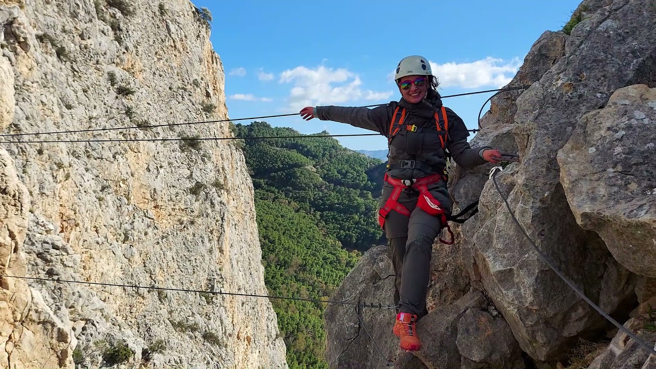 VIA FERRATA DEL CHORRO  MALAGA   12 2021