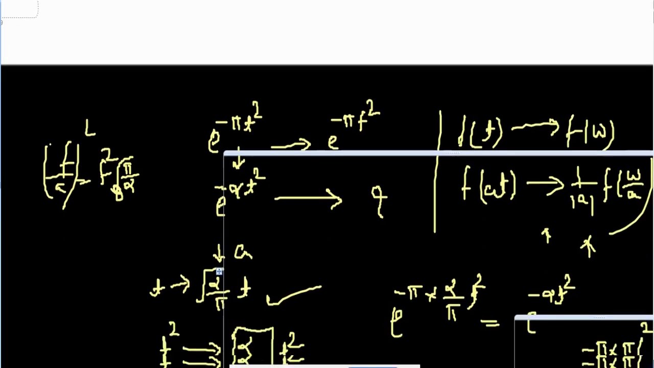 selected problems from Fourier transform, property of Fourier transform, gate electrical