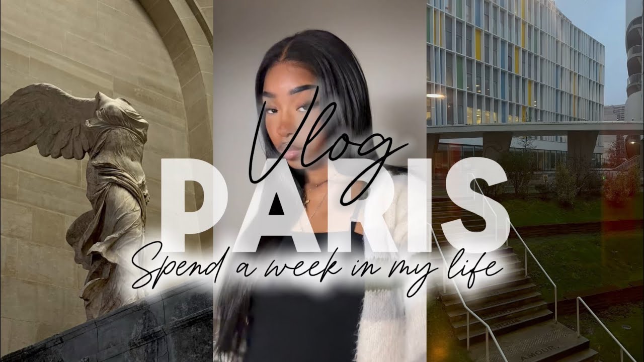 VLOG| Spend the week with me come studentessa a Parigi🍁Università, bowling, amici, shopping etc…