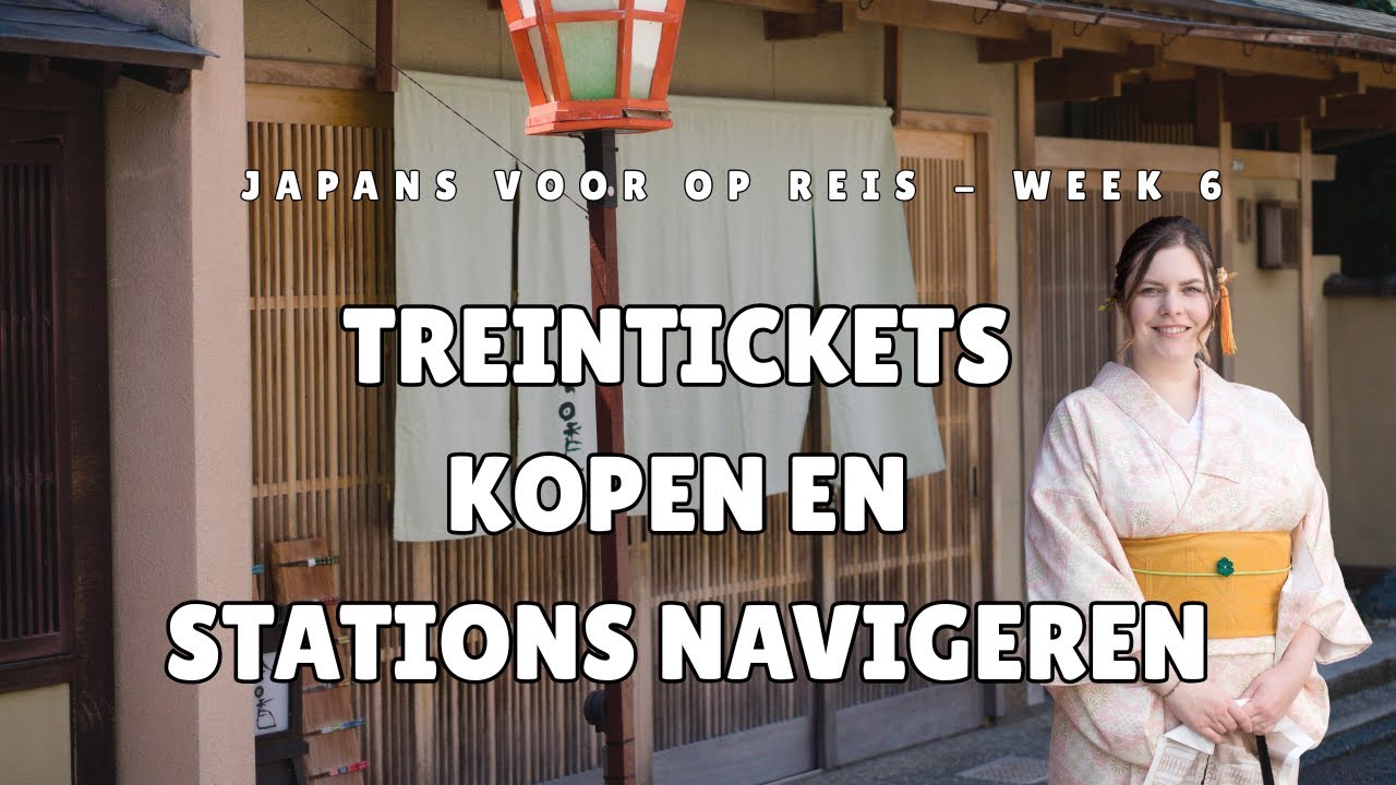 Japans voor op Reis – Week 6: Trein en Metro in Japan