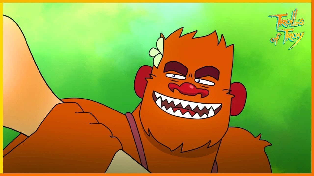 The White Fartasaurus | Trolls of Troy | 15' Compilation
