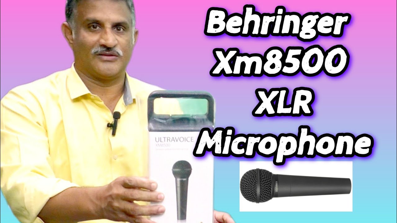 Behringer Xm8500 XLR Microphone (Unidirectional)
